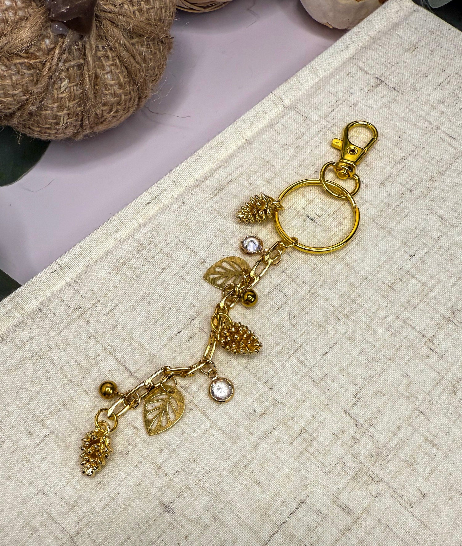 Keychain with Charms
