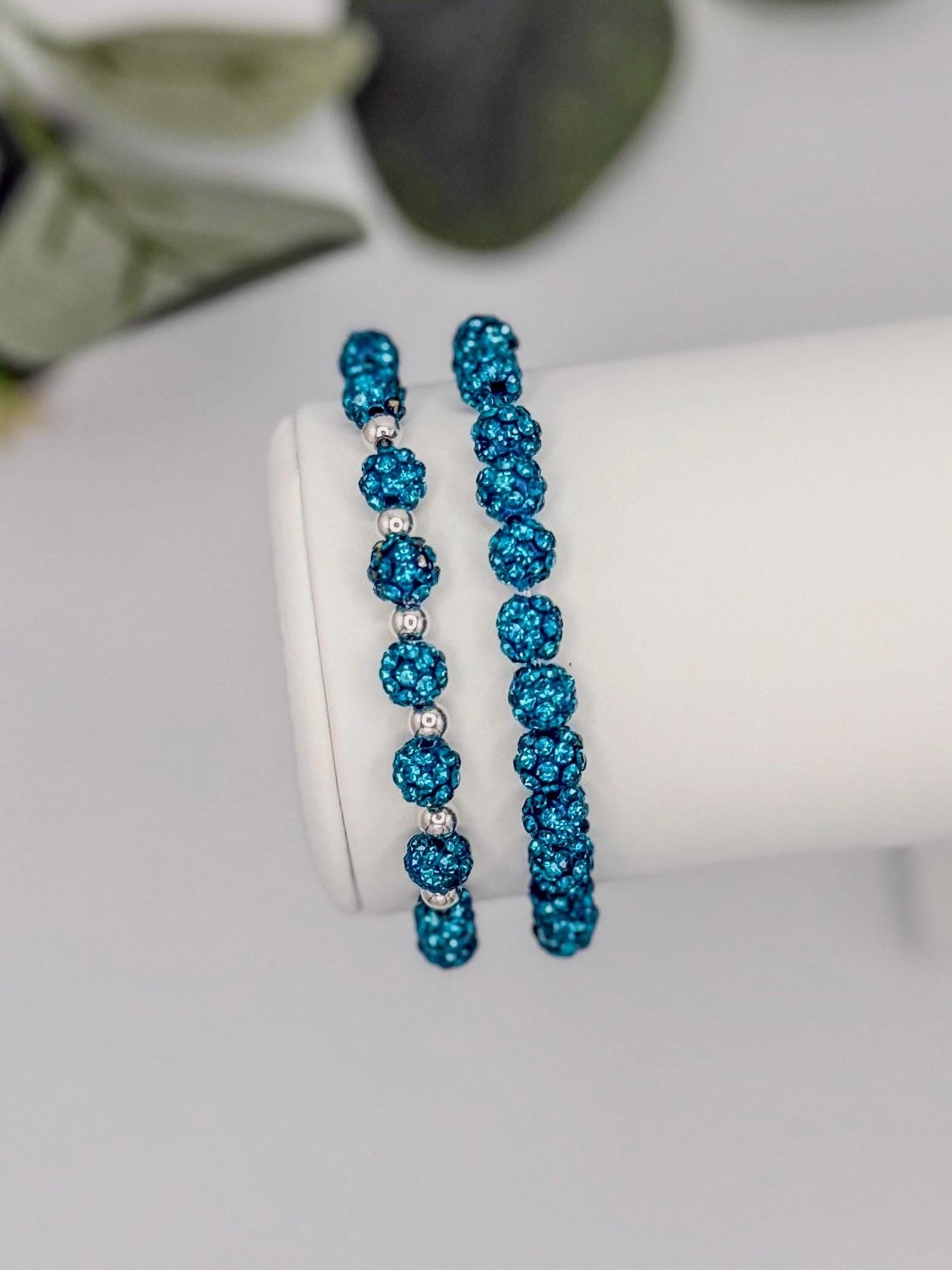 Rhinestone (Shamballa) Stacking Bracelets