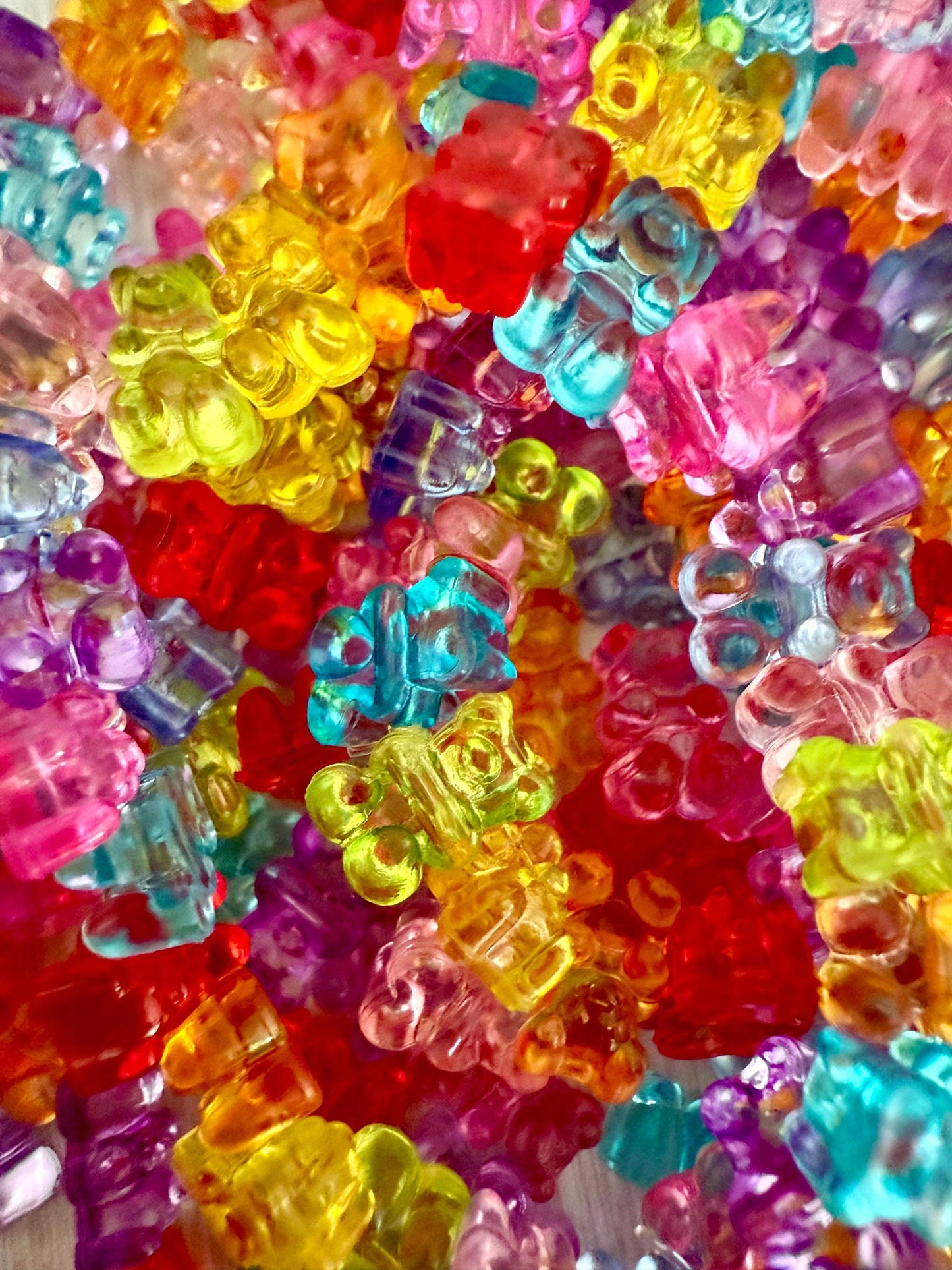 Gummy Bear Bracelets – Handmade Colorful Charm Bracelets with Vibrant Candy Theme