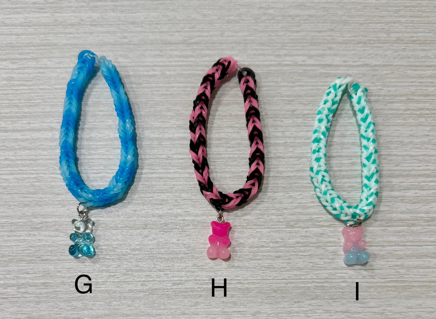 Gummy Bear Bracelet – Handmade Colorful Kids Jewelry With Stretchy Charm