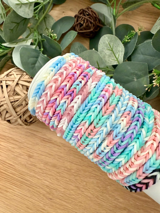 Pastel Fishtail Friendship Bracelet Grab Bag – Set of 5