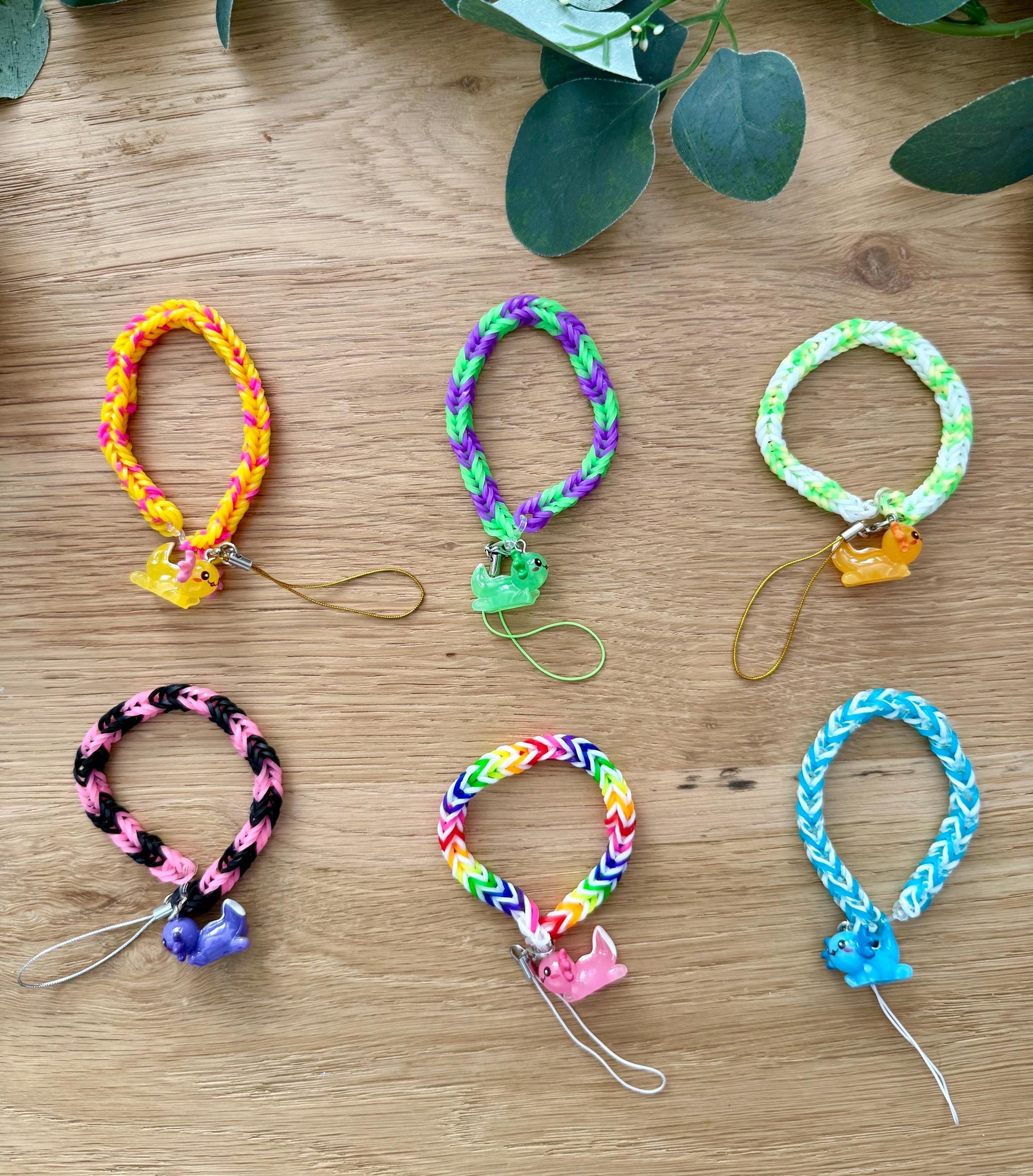 Aquatic Axolotl: Phone Charm & Water Bottle Buddy