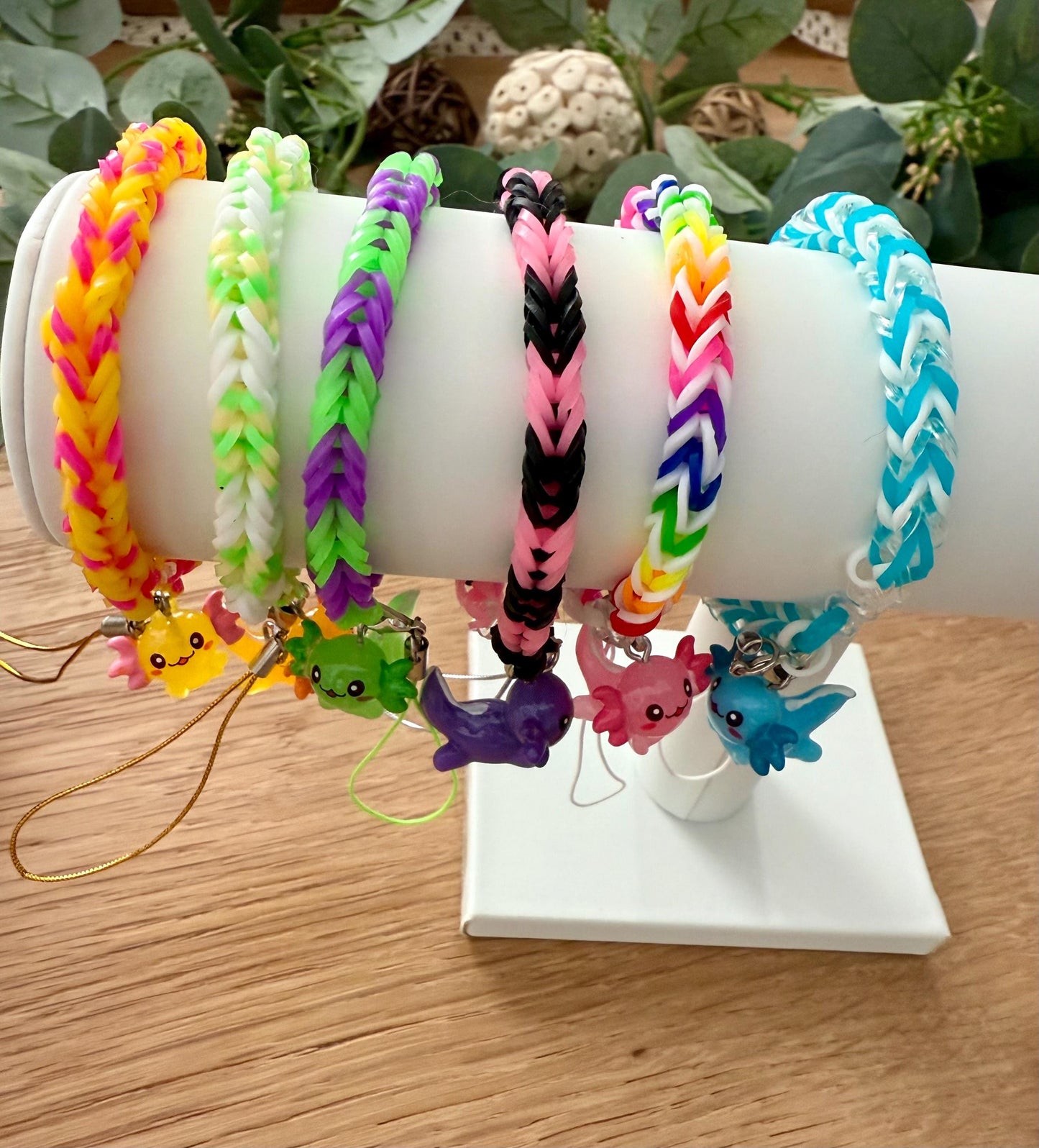 Aquatic Axolotl: Phone Charm & Water Bottle Buddy