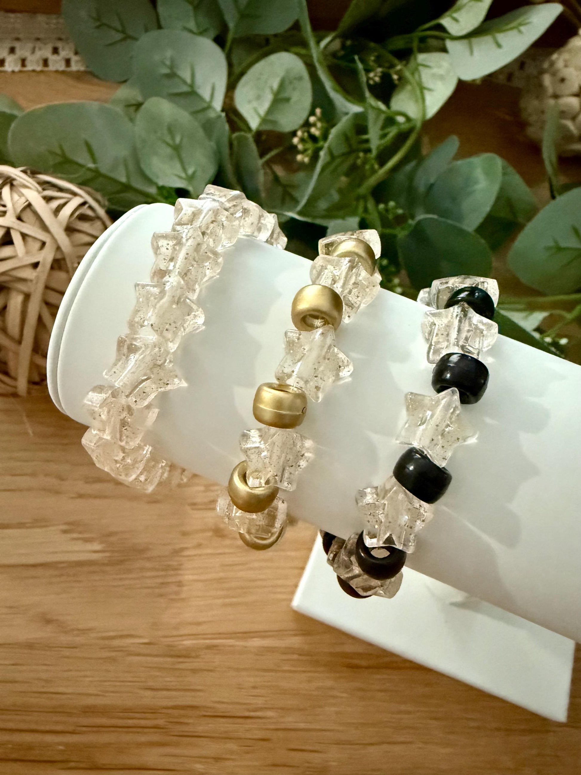 Shimmering Star Charm Bracelet - Stack Your Style!