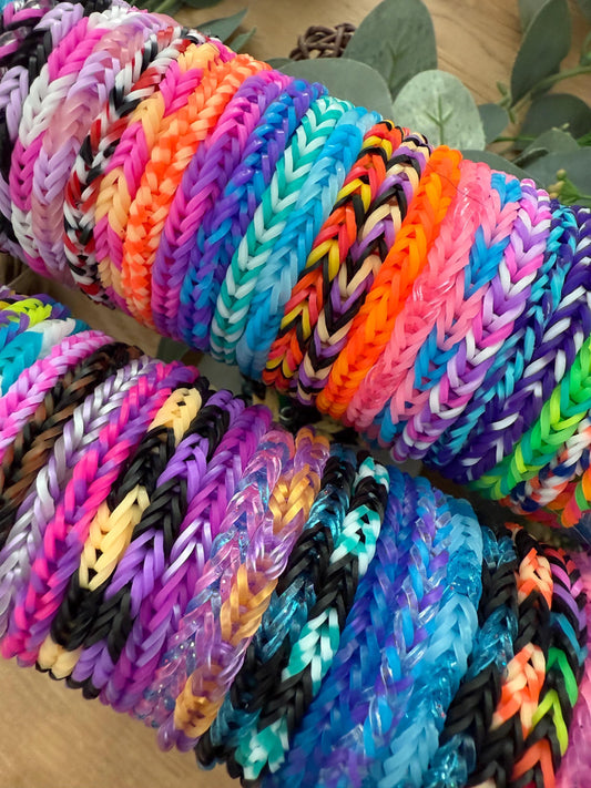 Fun & Funky Fishtail Bracelets - 5 Pack Grab Bag!