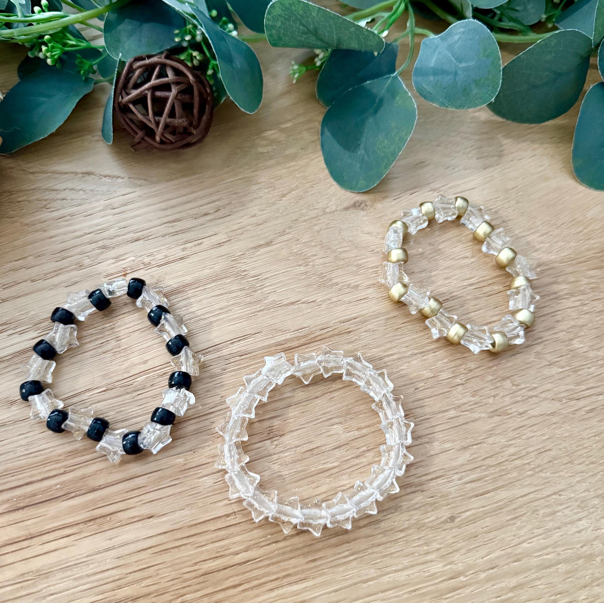 Shimmering Star Charm Bracelet - Stack Your Style!