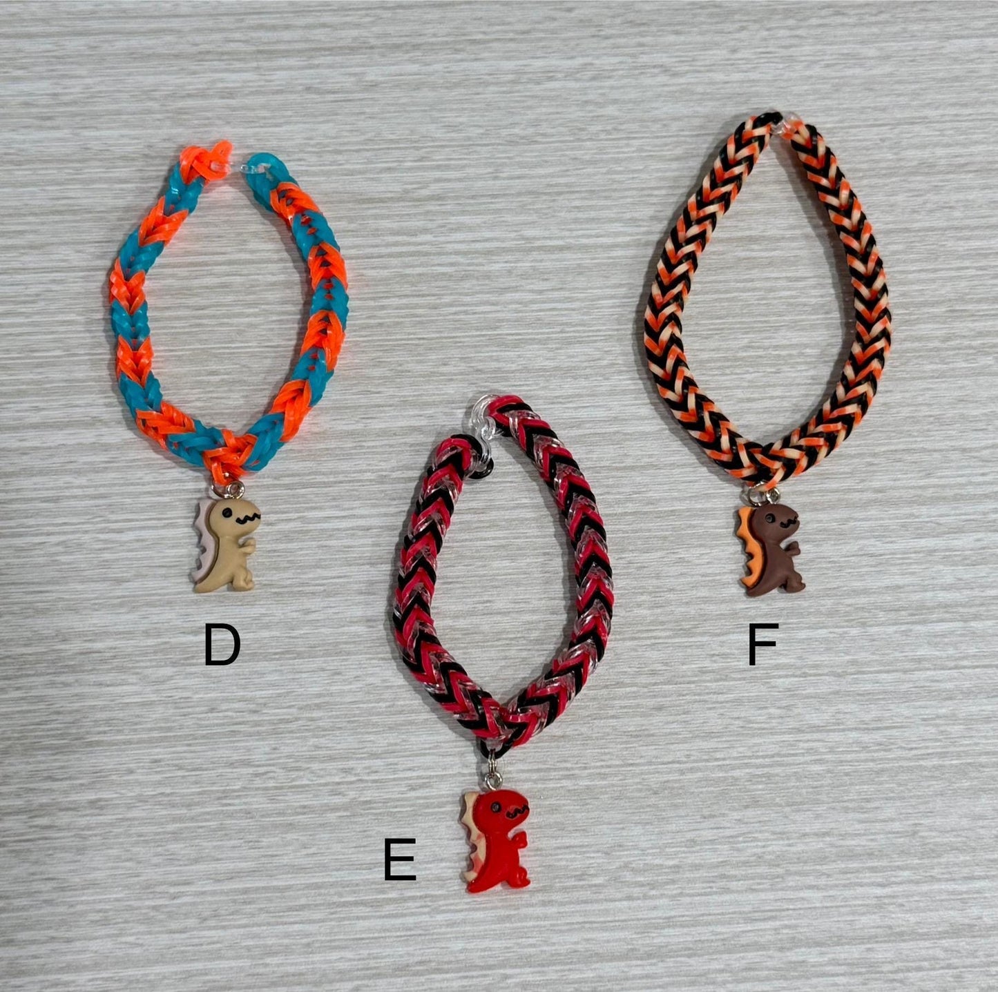 Dinosaur Woven Bracelet