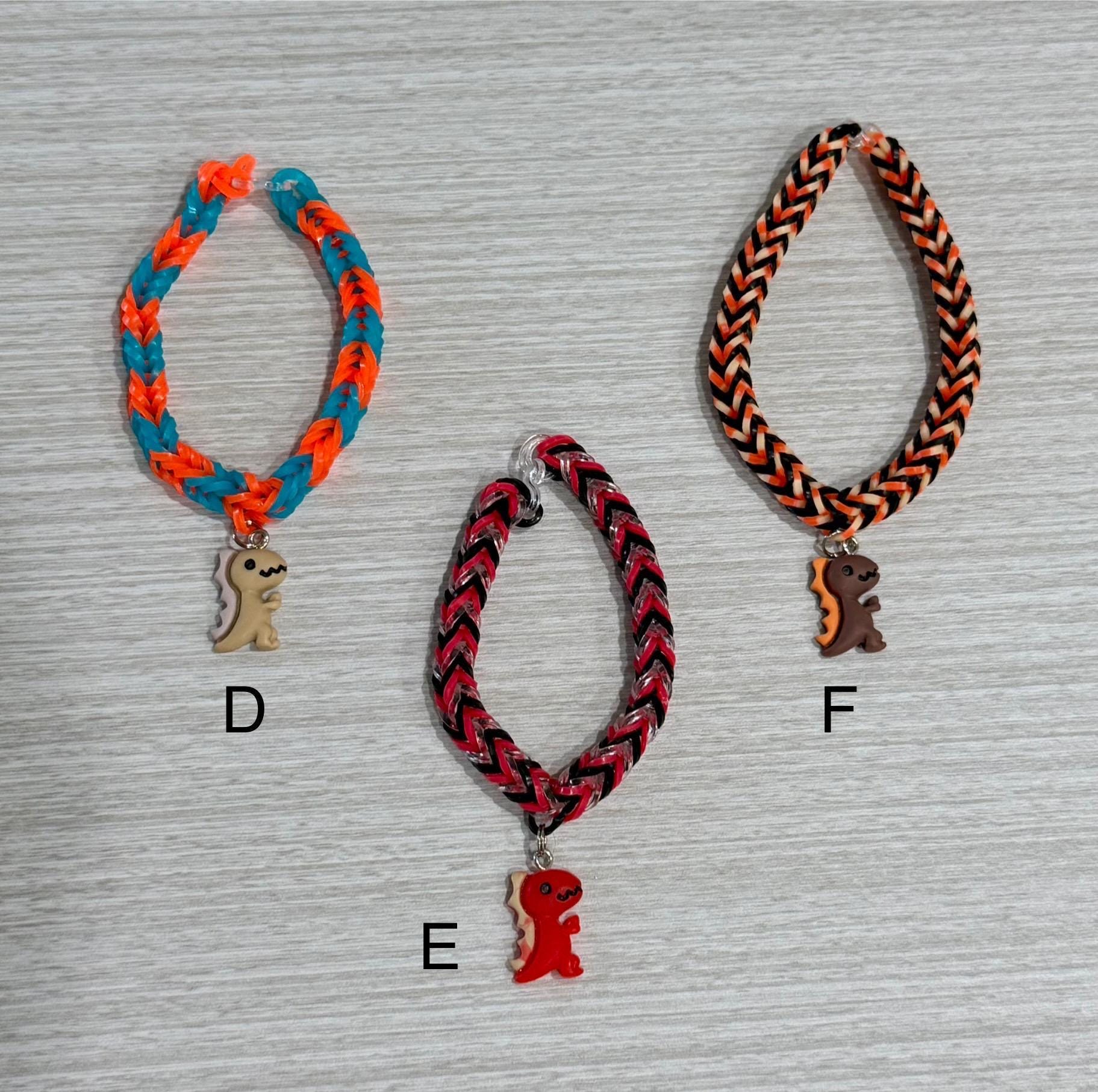 Dinosaur Woven Bracelet