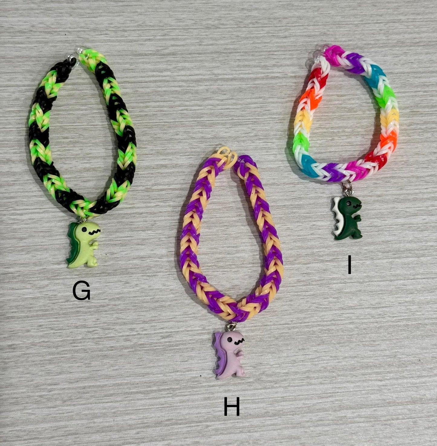 Dinosaur Woven Bracelet