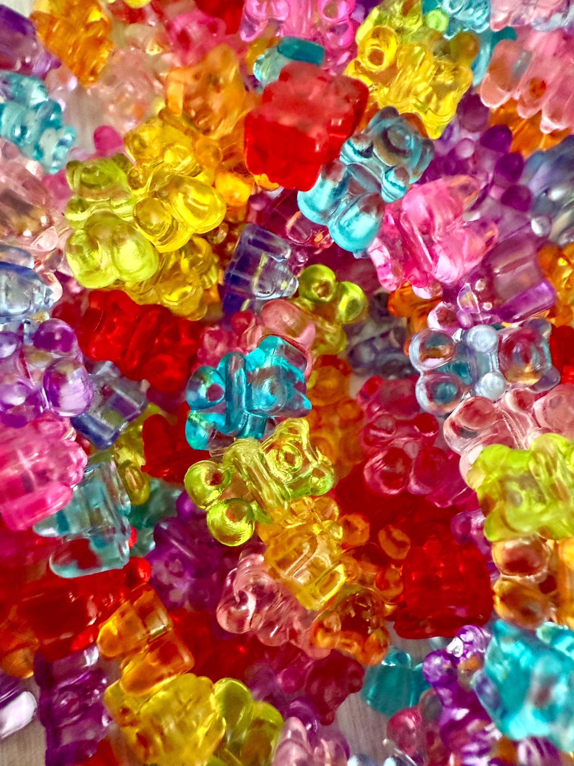 Gummy Bear Beaded Bracelets