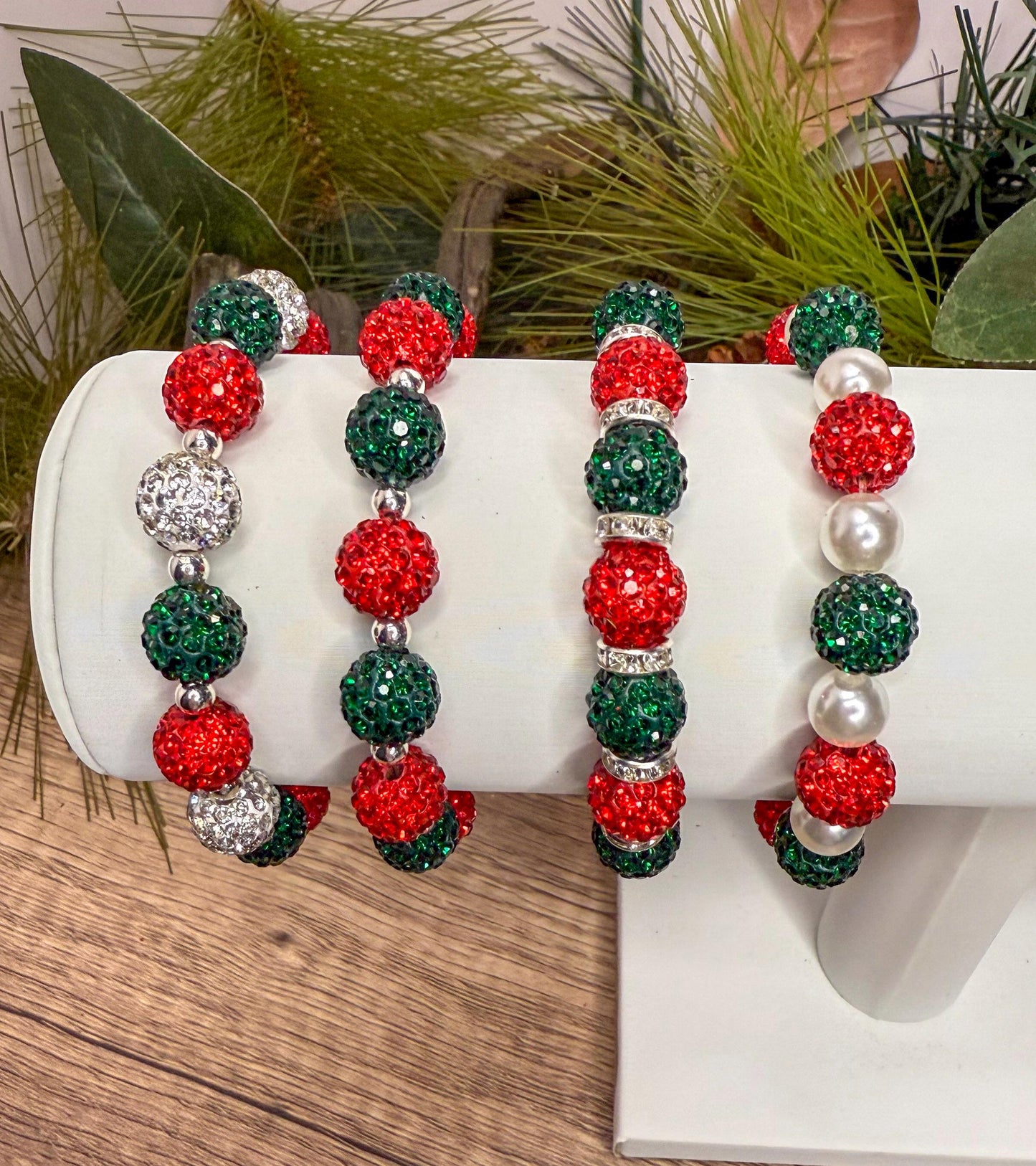 Holiday Glam: Christmas Shamballa Bracelet Collection