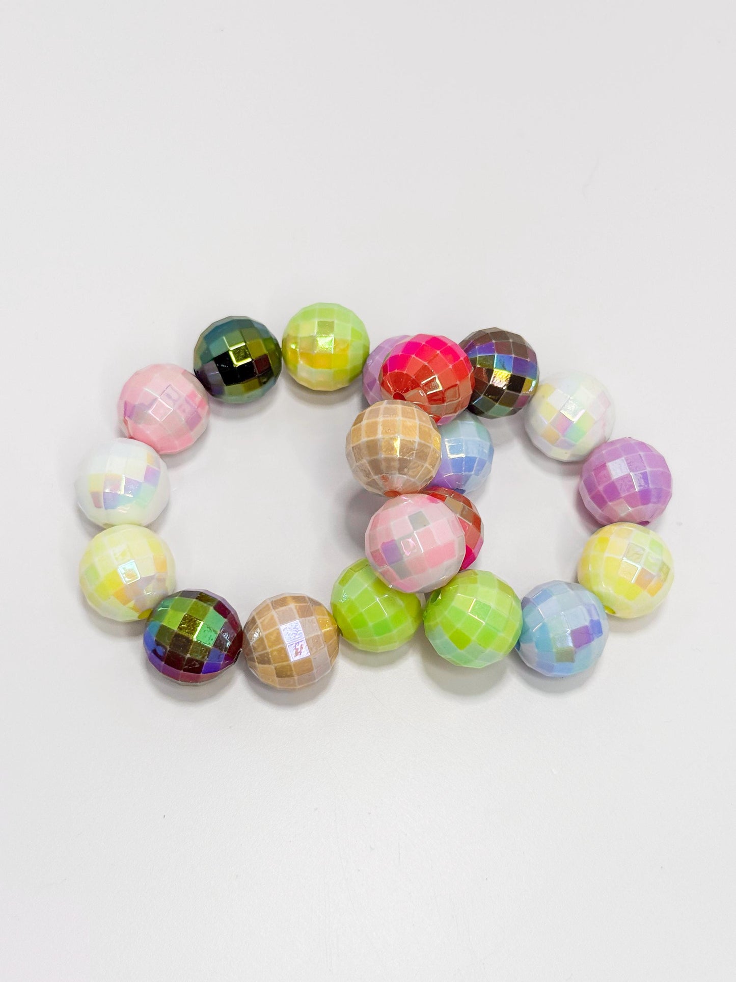 Dance Party Ready: Stretchy Disco Ball Bracelet
