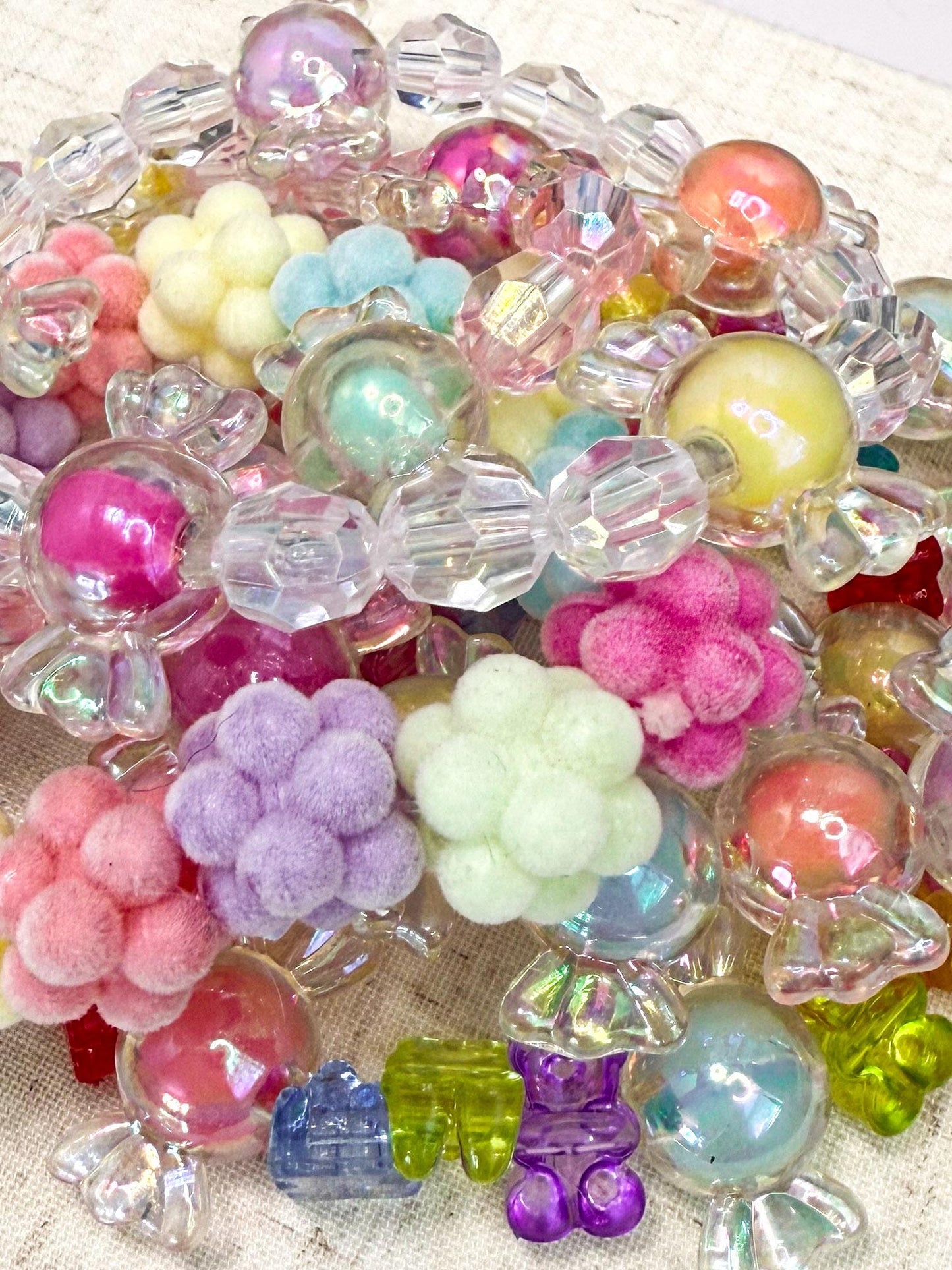 Candy Pastel Bead Bracelet