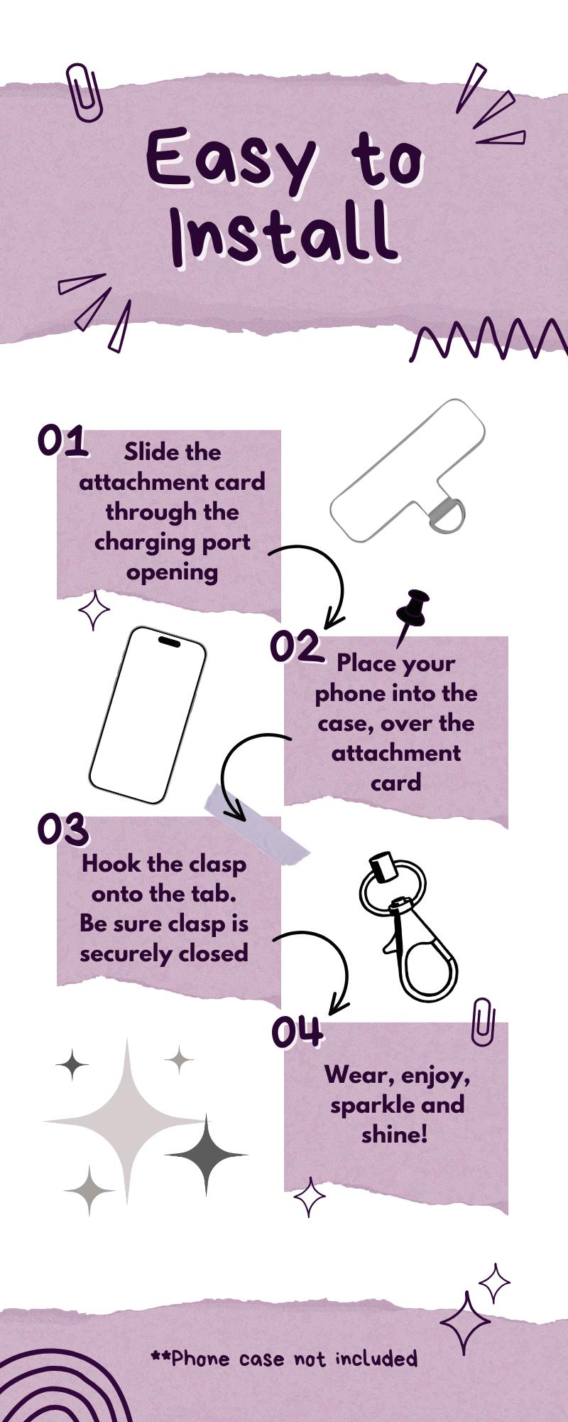 Colorful Glass Beaded Phone Straps: Fun & Functional! - Various Colors - Wristlet/Bag/Keychain