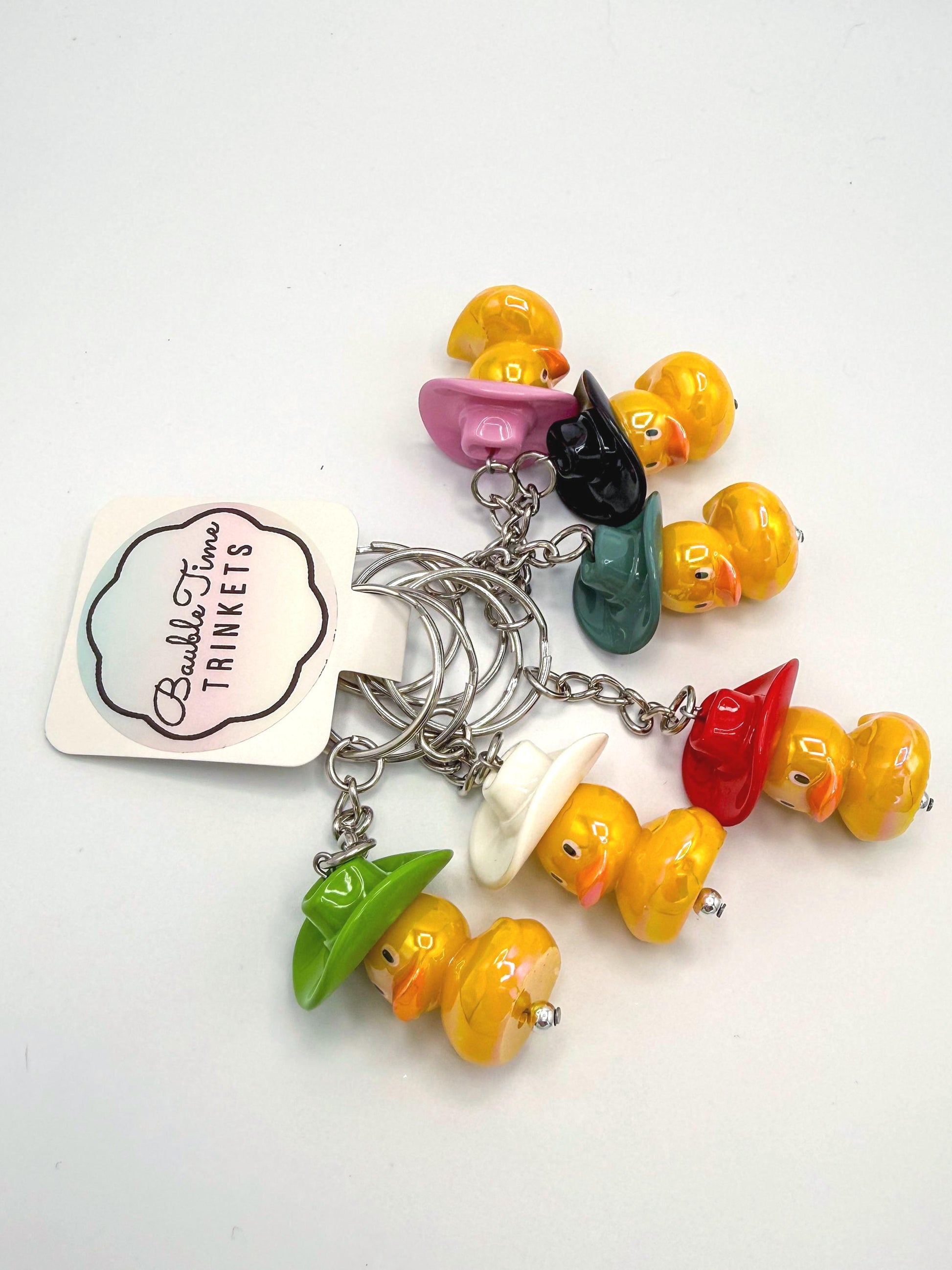 Cowboy Cruising Duck Keychains, Bulk Cruise Ship Hiding Ducks, Western Theme Jeep Ducking Charm, Fish Extender Gift, Vacation Cabin Favors