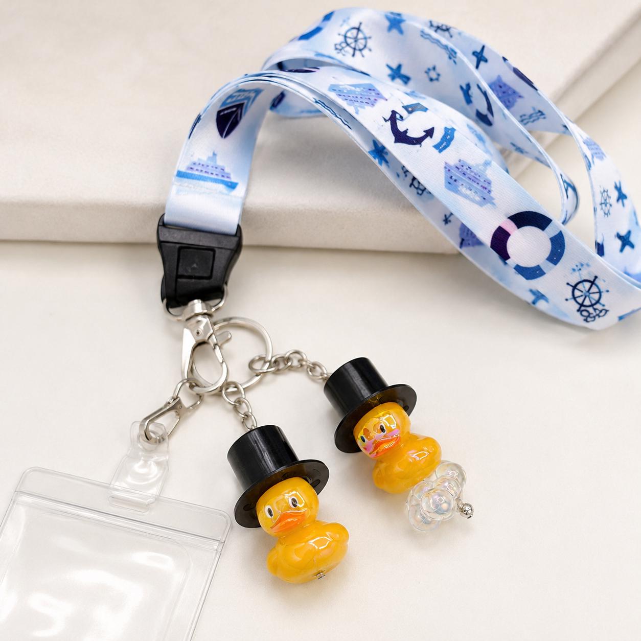 Cruise Duck Keychains Bulk Packs, Cruising Rubber Ducks Top Hat, Cruise Gifts, Jeep Ducking Trinkets Party Favors