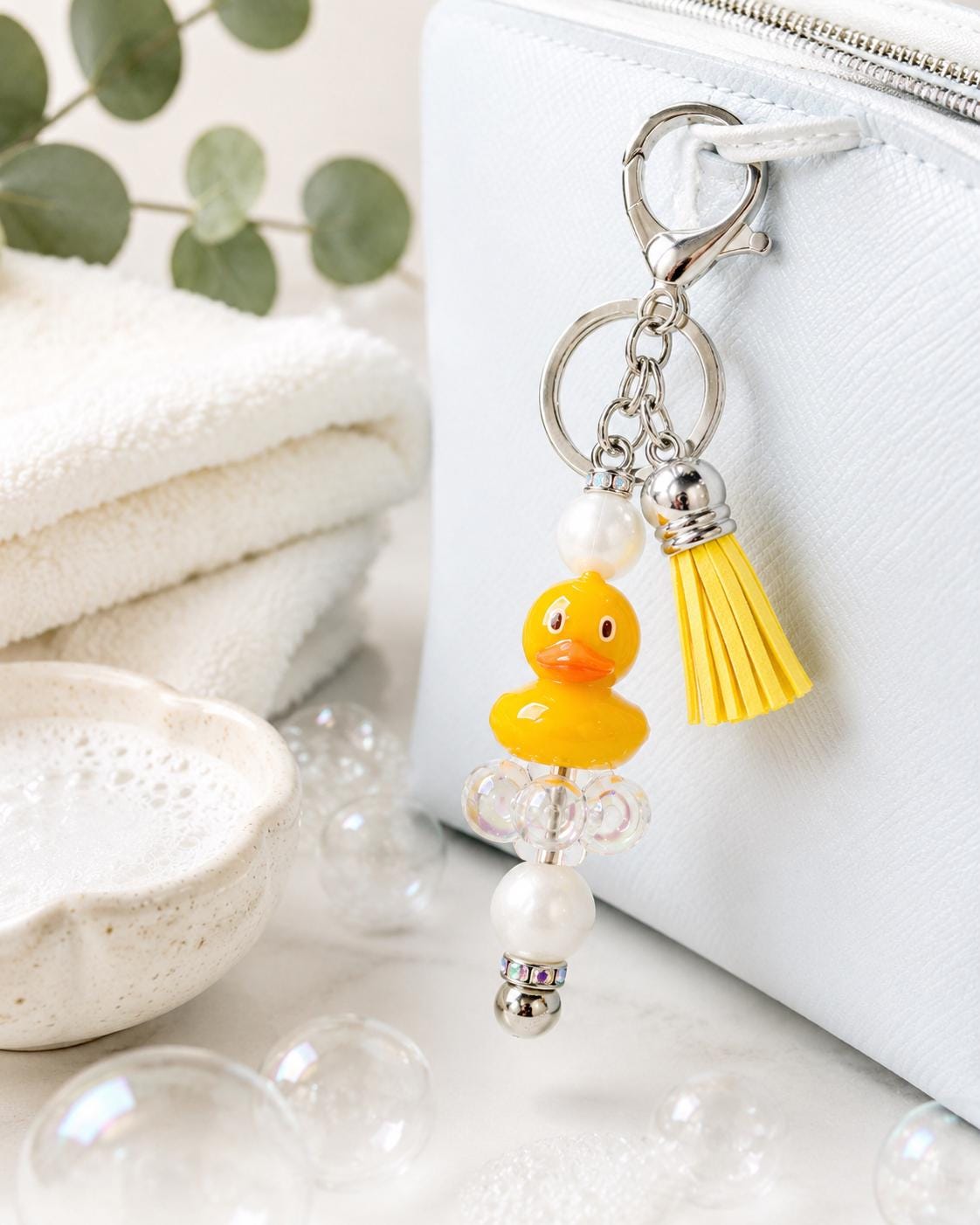 Rubber Duck Keychain