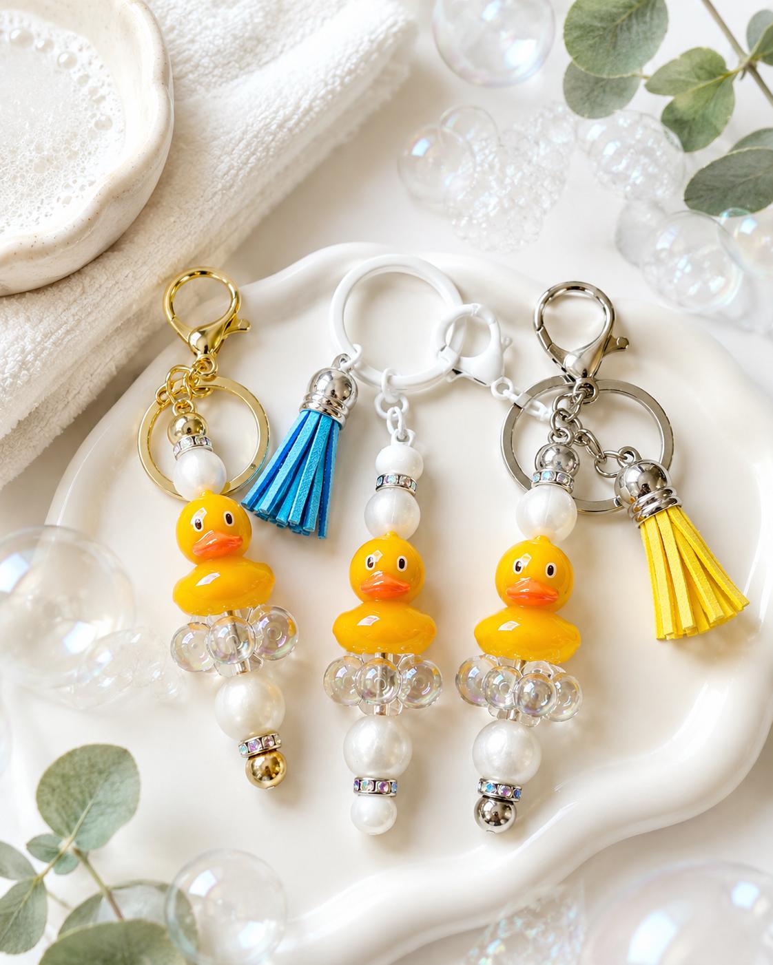 Rubber Duck Keychain
