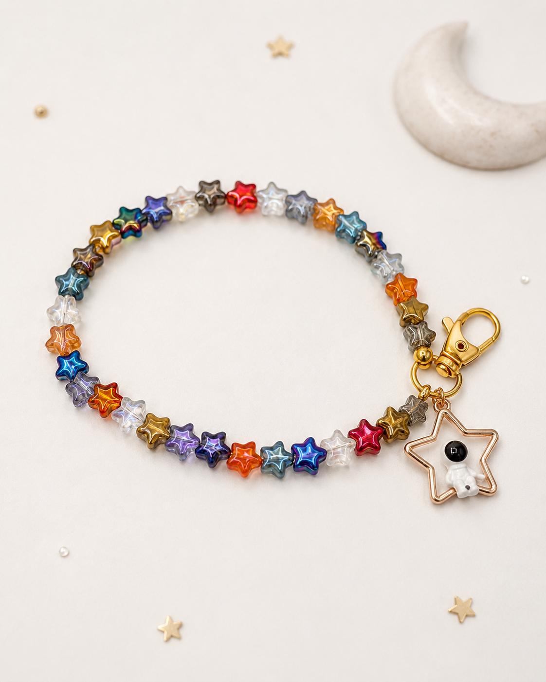 Spaceman Phone Charm Wristlet