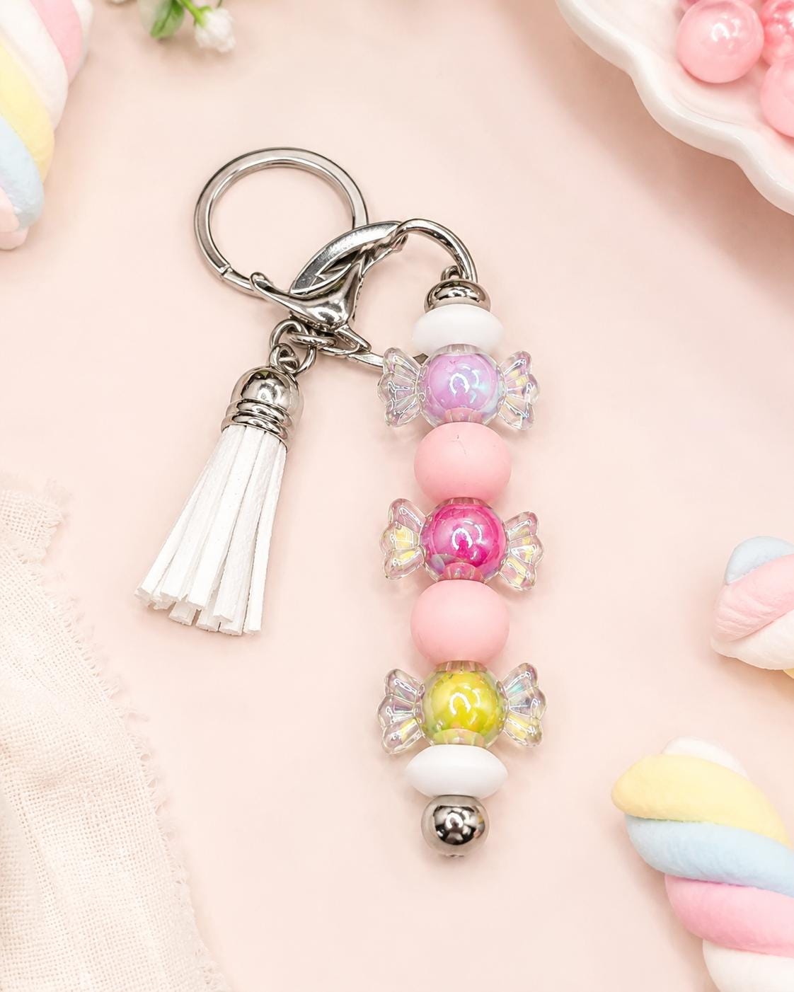 Candy Gummy Bear Keychain