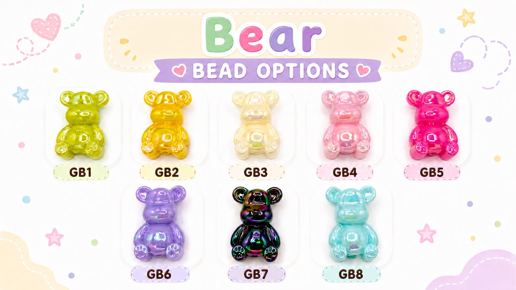 Candy Gummy Bear Keychain