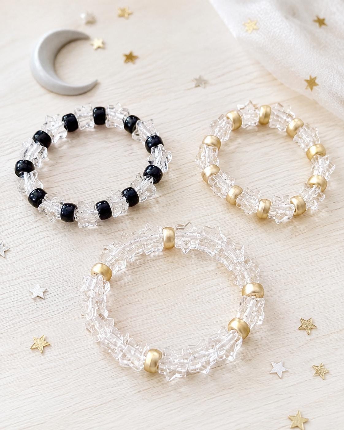 Shimmering Star Charm Bracelet
