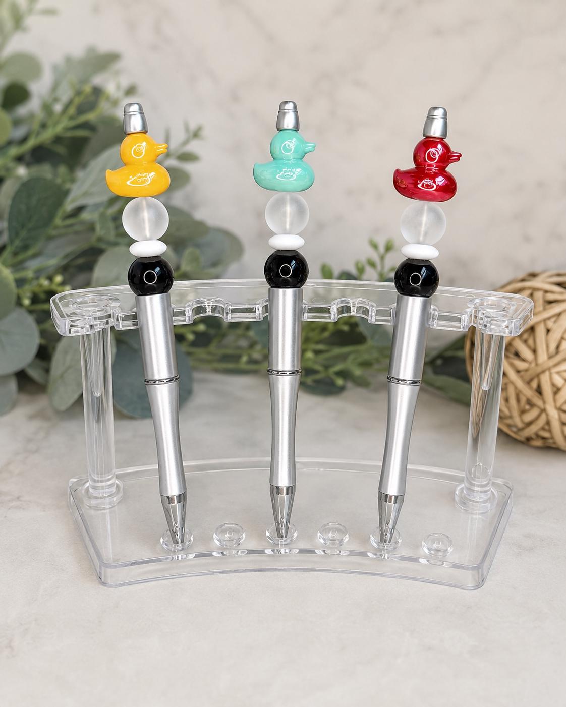 Iridescent Duck Bead Pens