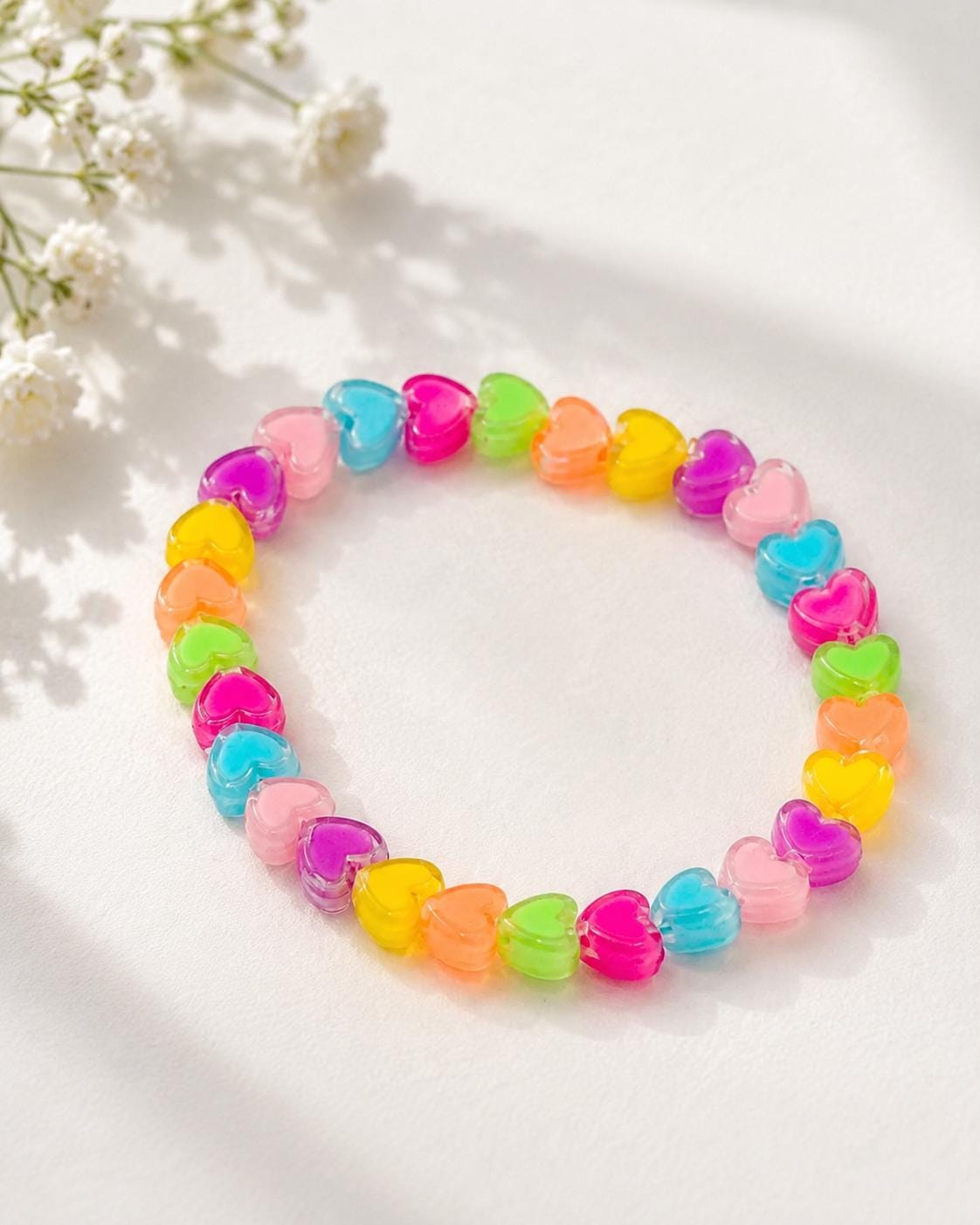 Sweet Heart Beaded Bracelets