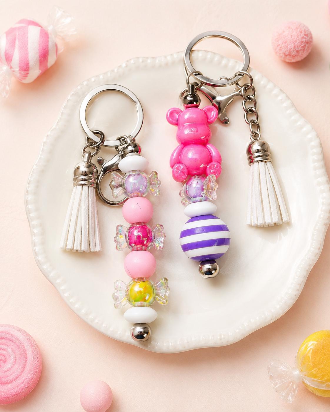 Candy Gummy Bear Keychain