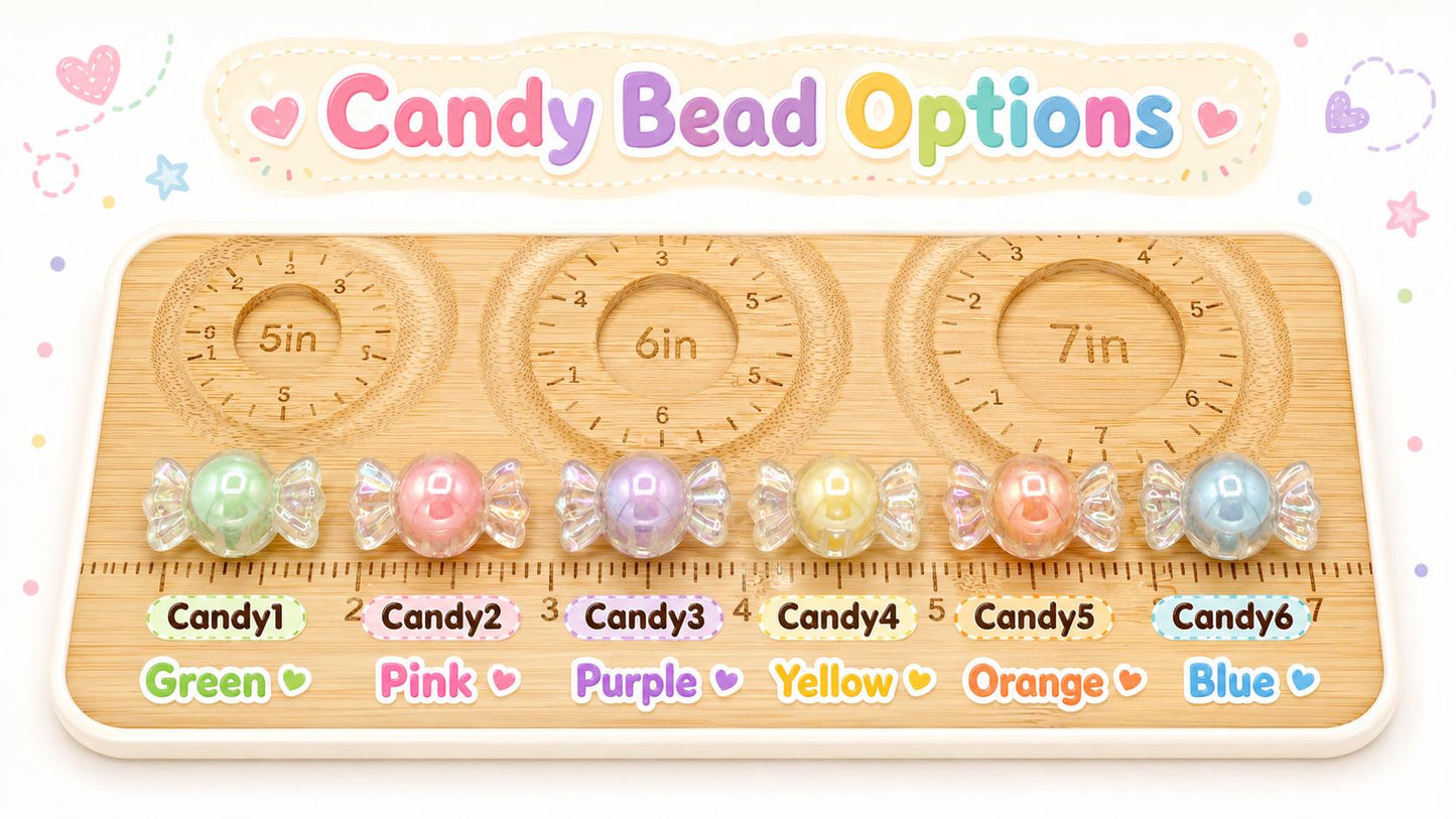 Candy Gummy Bear Keychain