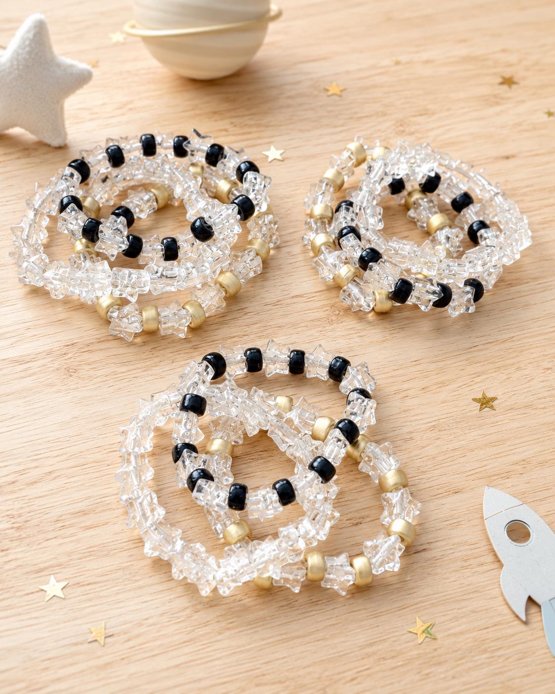 Shimmering Star Charm Bracelet