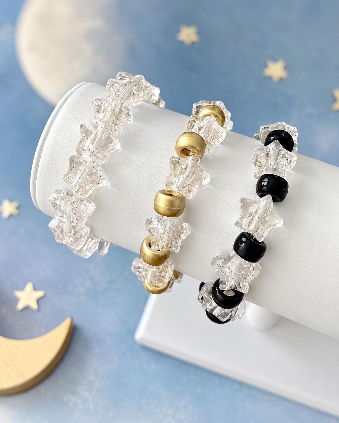 Shimmering Star Charm Bracelet