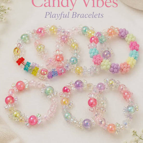 Candy Pastel Bead Bracelet