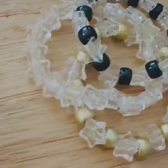 Shimmering Star Charm Bracelet - Stack Your Style!