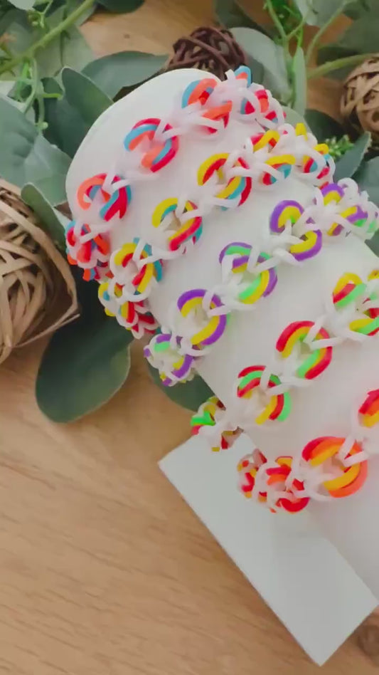 Rainbow Friendship Bracelets: Mix & Match Fun!