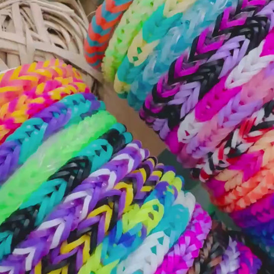 Fun & Funky Fishtail Bracelets - 5 Pack Grab Bag!