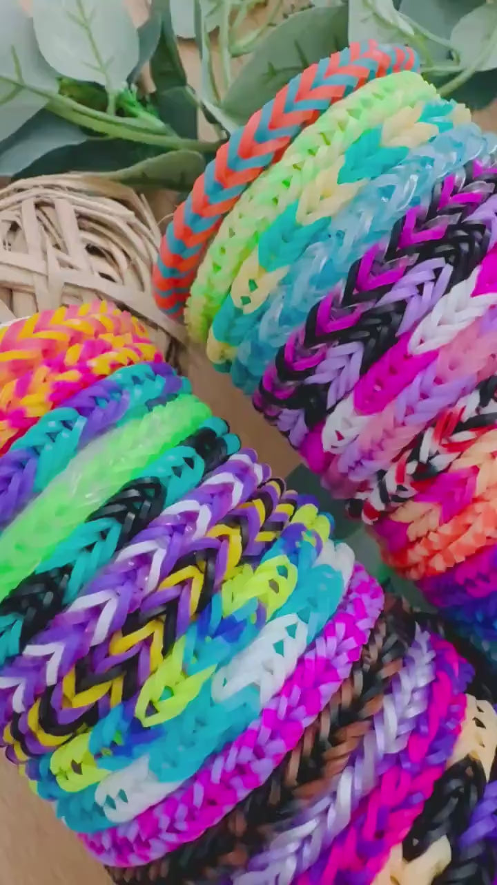 Fun & Funky Fishtail Bracelets - 5 Pack Grab Bag!
